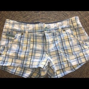 American Eagle Plaid Shorts - Size 8